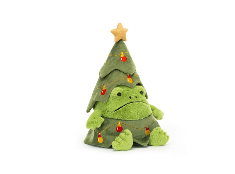 Jellycat Christmas tree rain frog