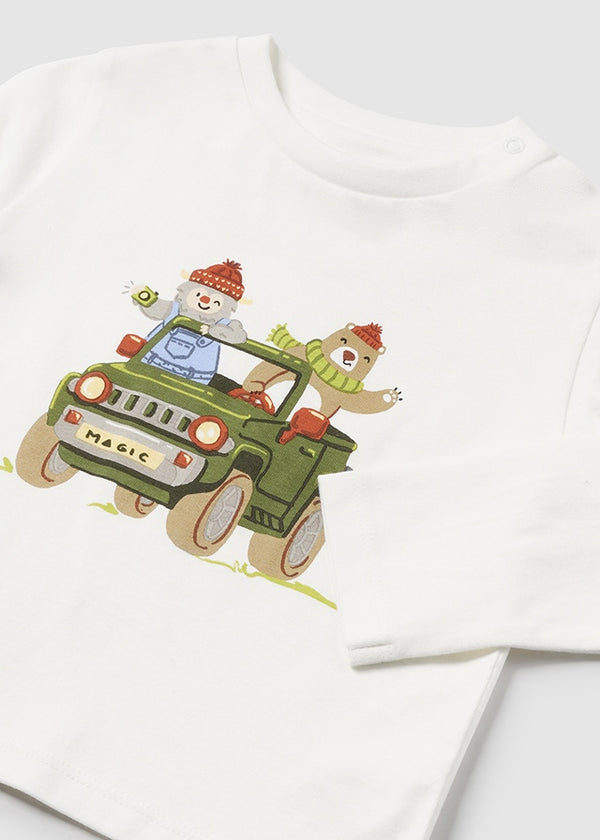 Mayoral Baby Boy Jeep tee