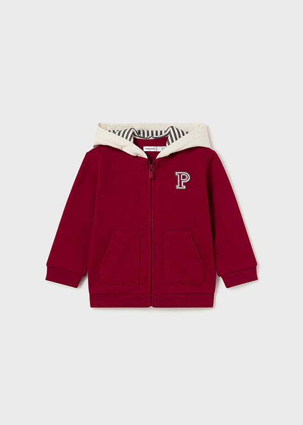 Mayoral Baby Boy red hoodie