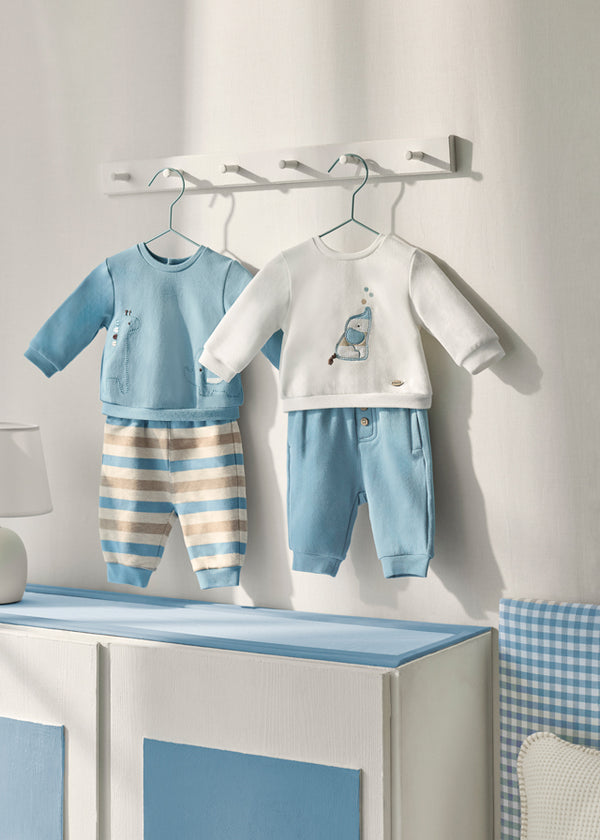 Mayoral Baby Boy 2x blue outfits