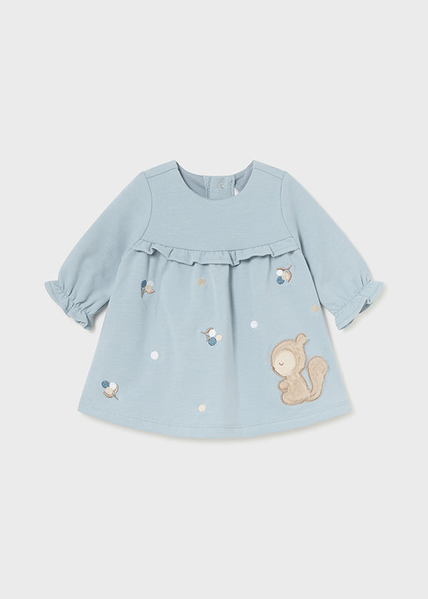 Mayoral baby girl blue dress