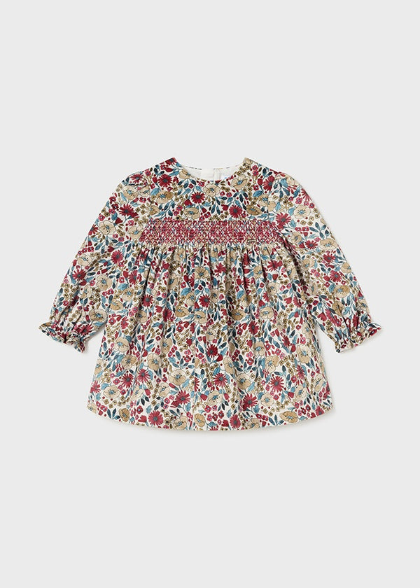 Mayoral baby girl velvet dress