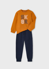 Mayoral orange tracksuit