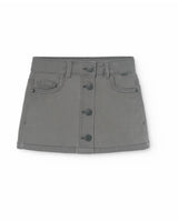 Boboli Girl grey denim skirt