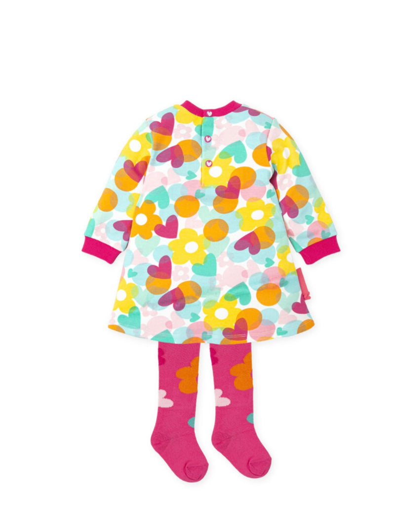 Agatha Ruiz Girls heart/ daisy dress