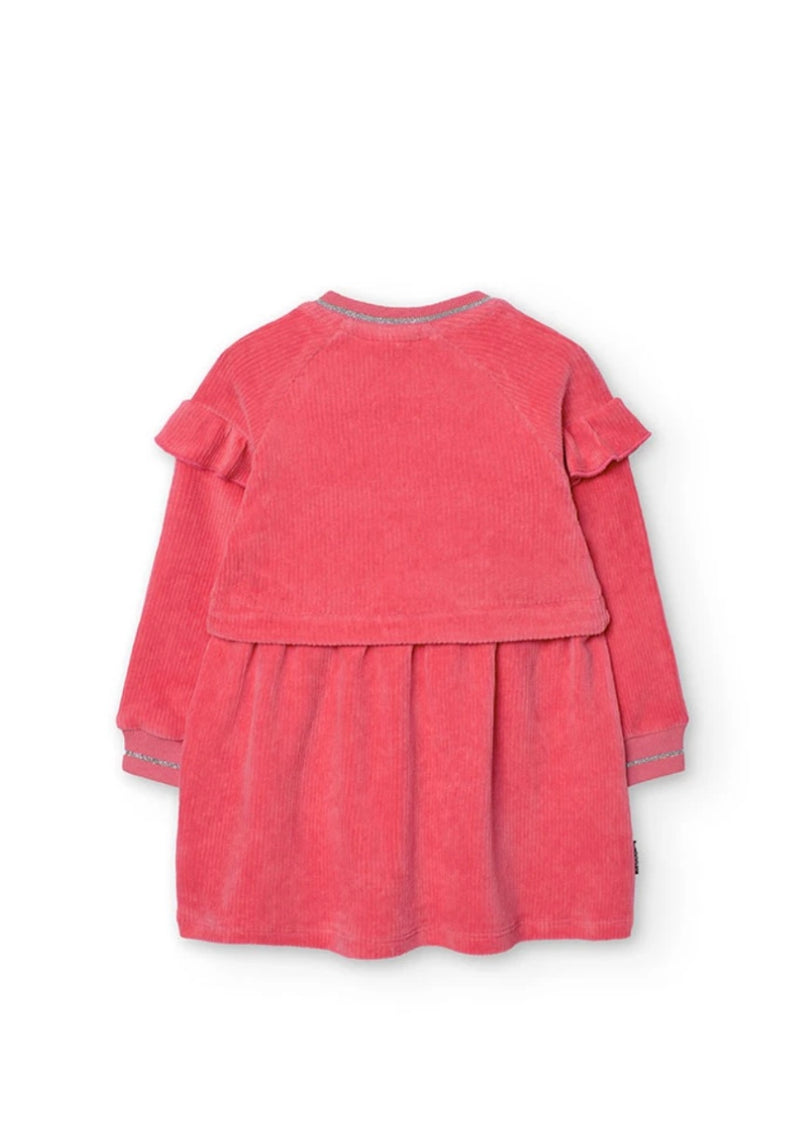 Boboli Girls pink dress