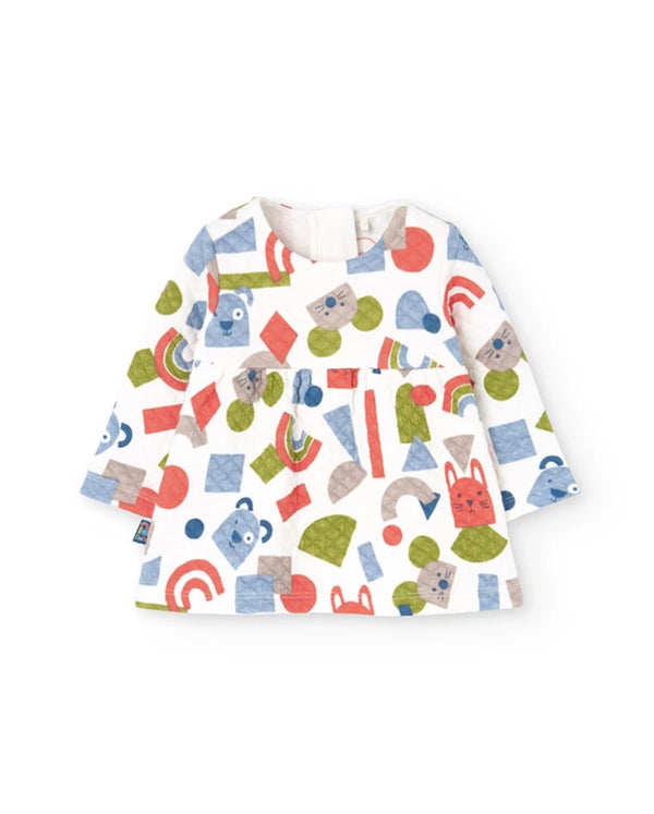 Boboli baby girls shapes dress