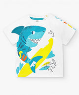 TucTuc Baby white shark tee