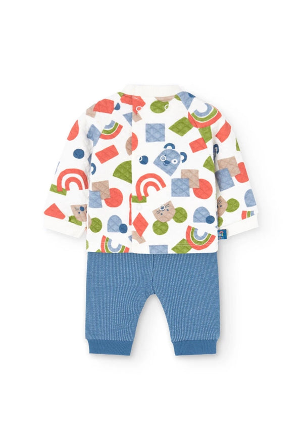 Boboli baby boy Denim 2 piece