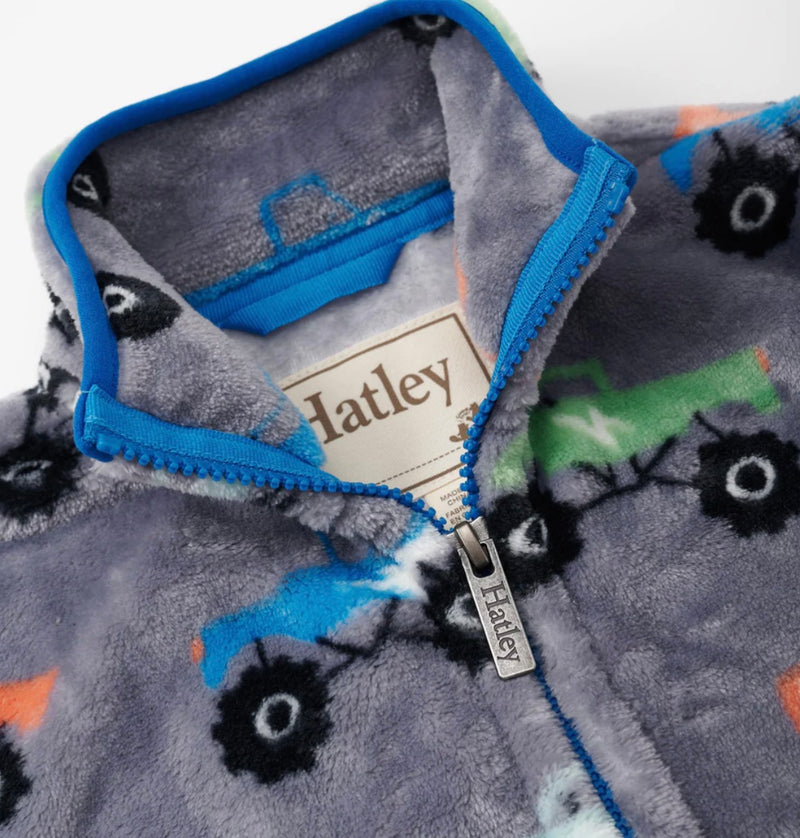 Hatley Grey truck fleece