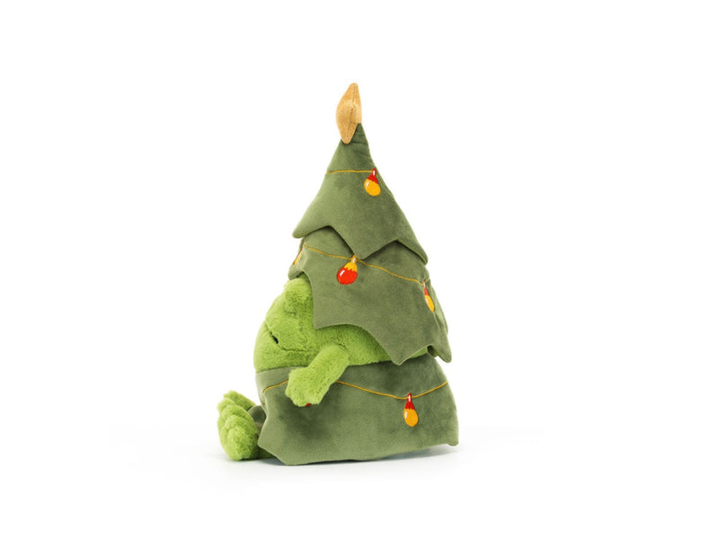 Jellycat Christmas tree rain frog