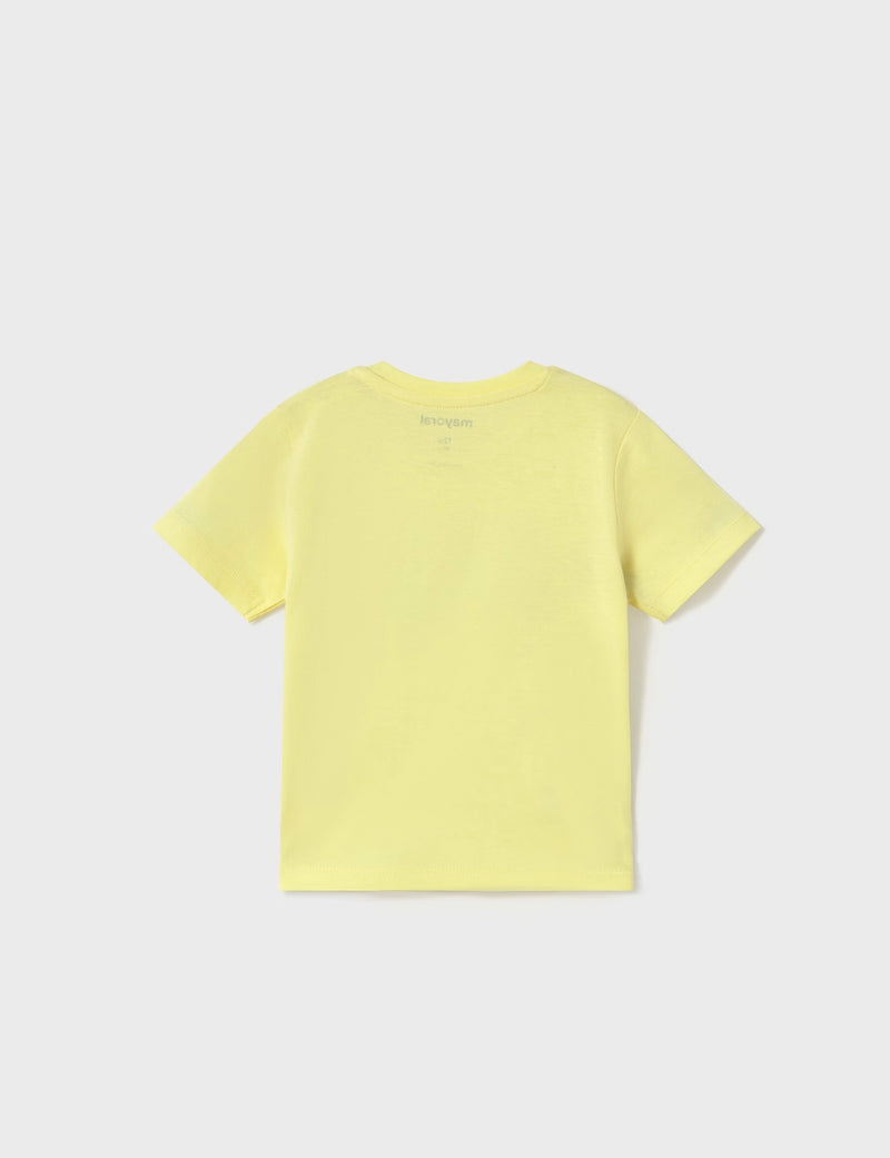 Mayoral Baby Boy yellow tee