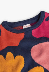 Boboli Girl flower jumper