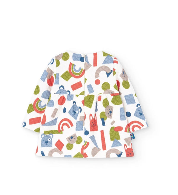 Boboli baby girls shapes dress