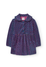 Boboli Girl purple daisy dress