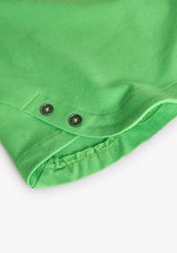 Boboli Girl neon green tee