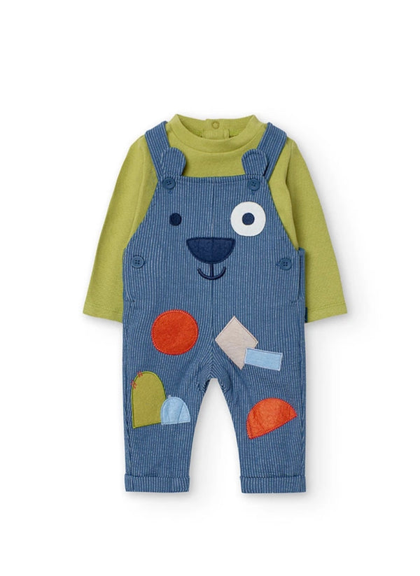 Boboli baby boy dungarees 2 piece