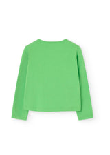 Boboli Girl neon green tee