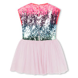 Billieblush Girl Sequin & tulle dress